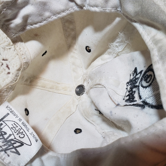 Vintage Stussy Capz Eight Ball Embroidered Snapback Hat Cap Made in USA Skate - Picture 10 of 11